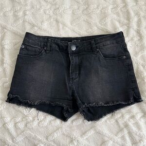 STS Aubrey Black Denim Shorts